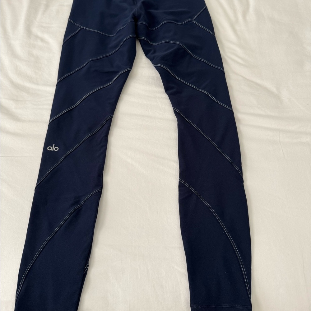 ALO Yoga Navy Leggings